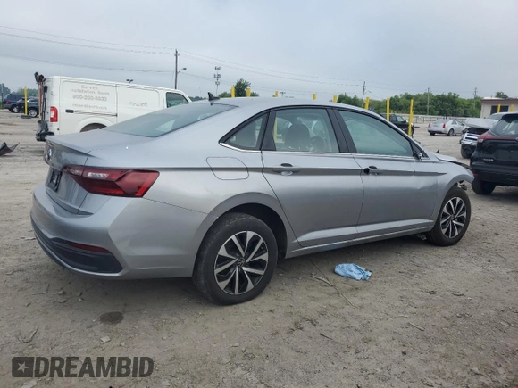 2024 Volkswagen Jetta S with VIN 3VW5M7BU7RM091813, listed as a Copart auction lot 65506645 with 18,901 mi miles and Non repairable. Bid and sale history available at DreamBid. Image 3.
