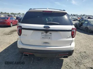 2017 Ford Explorer Sport z VIN 1FM5K8GTXHGC51377, wystawiony jako Copart lot #57176865 z przebiegiem 90 152 mil mil oraz Szkoda całkowita • Salvage title. Historia ofert i sprzedaży dostępna na DreamBid. Obrazek 6.