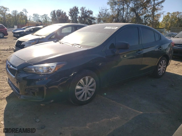 2019 Subaru Impreza with VIN 4S3GKAB60K3603418, listed as a Copart auction lot 77173244 with 49,221 mi miles and Salvage Title. Bid and sale history available at carsss.com. Image 1.