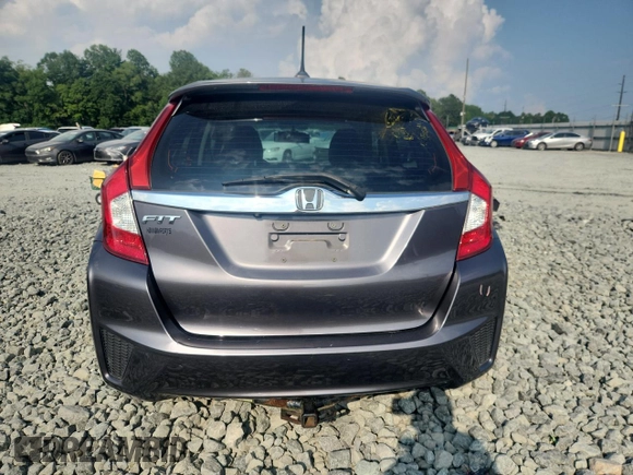 2015 Honda Fit EX-L with VIN 3HGGK5H87FM708737, listed as a Copart auction lot 64310745 with 90,446 mi miles and Salvage title. Bid and sale history available at DreamBid. Image 6.