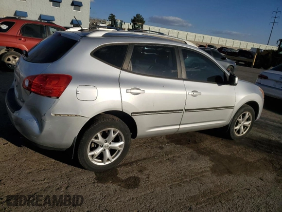 2008 Nissan Rogue SL with VIN JN8AS58V58W128775, listed as a Copart auction lot 47317165 with 88,872 mi miles and Salvage Title. Bid and sale history available at DreamBid. Image 3.