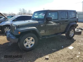 2016 Jeep Wrangler Unlimited Sport with VIN 1C4BJWDG4GL101387, listed as a Copart auction lot 49163905 with 96,956 mi miles and Salvage Title. Bid and sale history available at DreamBid. Image 1.