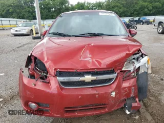 2011 Chevrolet Aveo 2LT with VIN KL1TG5DE5BB120676, listed as a Copart auction lot 55781815 with Not provided miles and Salvage title. Bid and sale history available at DreamBid. Image 5.