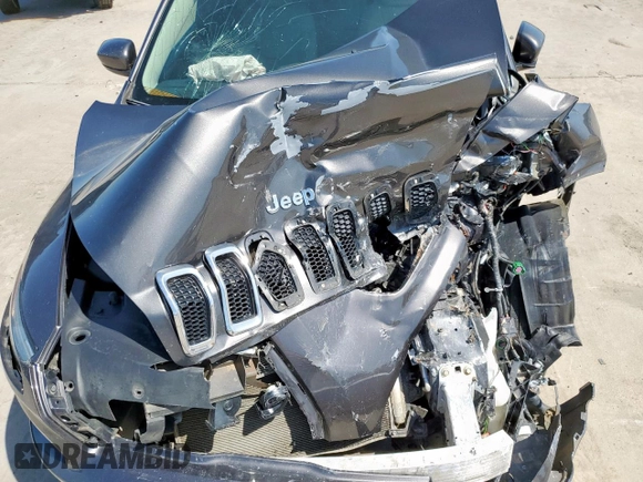 2018 Jeep Cherokee Limited z VIN 1C4PJLDX4JD556701, wystawiony jako Copart lot #58723505 z przebiegiem Nie podano mil oraz Szkoda całkowita • Salvage title. Historia ofert i sprzedaży dostępna na DreamBid. Obrazek 12.