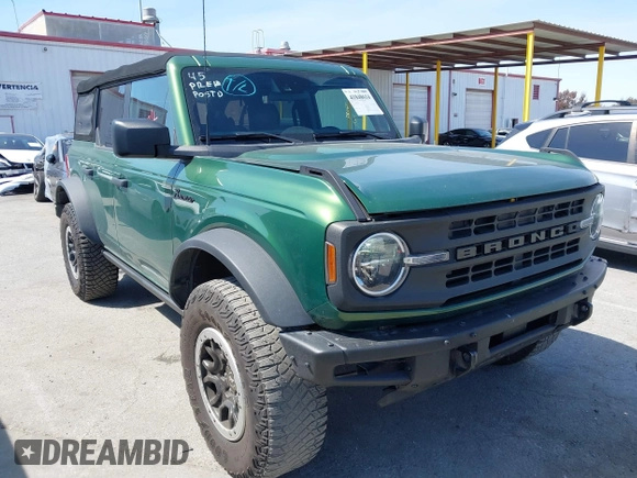 2022 Ford Bronco with VIN 1FMDE5DH2NLB04197, listed as a IAAI auction lot 41848614 with 39,778 mi miles and . Bid and sale history available at DreamBid. Image 1.