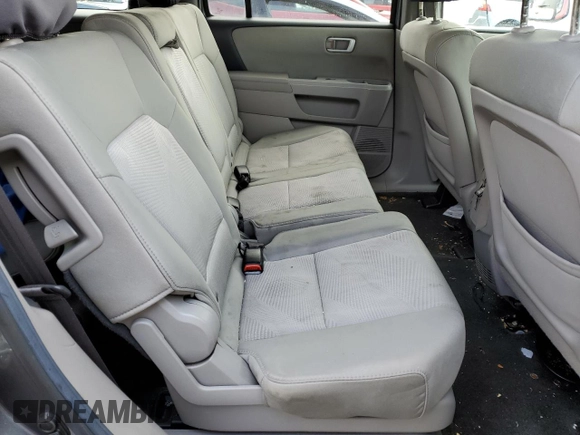 2012 Honda Pilot LX with VIN 5FNYF4H27CB014529, listed as a Copart auction lot 48699935 with 132,563 mi miles and Salvage Title. Bid and sale history available at DreamBid. Image 11.