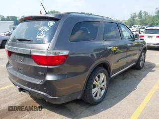 2013 Dodge Durango Crew with VIN 1C4RDJDG0DC693522, listed as a IAAI auction lot 42722229 with 138,585 mi miles and . Bid and sale history available at DreamBid. Image 4.
