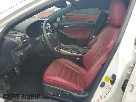2014 Lexus IS 350 z VIN JTHBE1D23E5012325, wystawiony jako Copart lot #55750115 z przebiegiem Nie podano mil oraz Szkoda całkowita • Salvage title. Historia ofert i sprzedaży dostępna na DreamBid. Obrazek 7.
