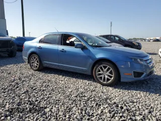 2010 Ford Fusion SEL with VIN 3FAHP0JG9AR298260, listed as a Copart auction lot 51823575 with Not Provided miles and Salvage Title. Bid and sale history available at DreamBid. Image 4.