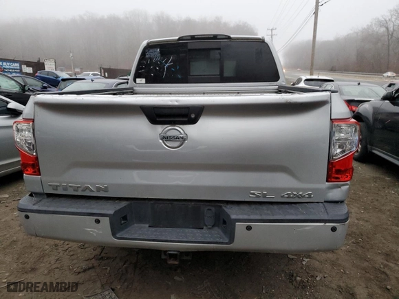 2017 Nissan Titan SV with VIN 1N6AA1E58HN507669, listed as a Copart auction lot 84053874 with 185,681 mi miles and Clean Title. Bid and sale history available at carsss.com. Image 6.