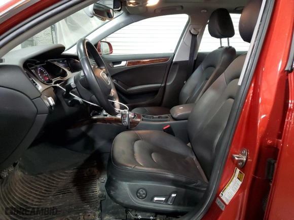 2014 Audi A4 Premium Plus with VIN WAUFFAFL6EN011494, listed as a Copart auction lot 50726275 with 78,700 mi miles and Salvage Title. Bid and sale history available at carsss.com. Image 7.