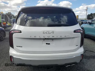 2024 Kia Telluride SX X-Line with VIN 5XYP5DGC2RG549861, listed as a Copart auction lot 81033054 with 24 mi miles and Salvage Title. Bid and sale history available at carsss.com. Image 6.