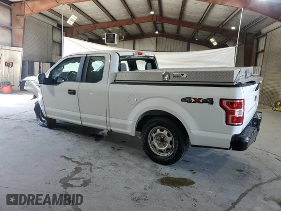 2018 Ford F-150 XL with VIN 1FTEX1EB6JFB96834, listed as a Copart auction lot 62023435 with 164,834 mi miles and Clean title. Bid and sale history available at DreamBid. Image 2.