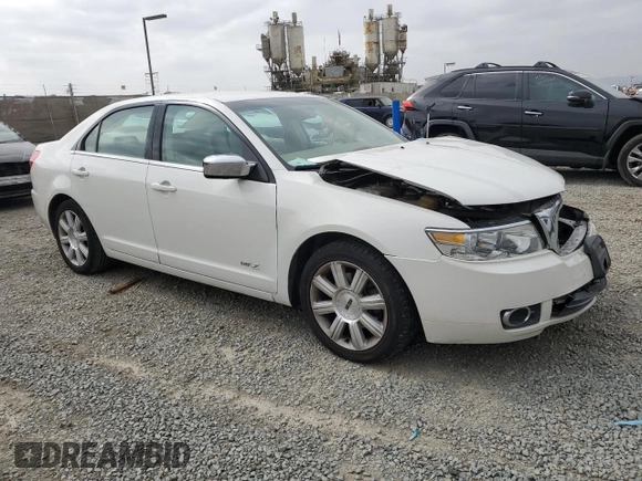 2008 Lincoln MKZ with VIN 3LNHM26T98R661893, listed as a Copart auction lot 58341995 with 146,527 mi miles and Salvage title. Bid and sale history available at DreamBid. Image 4.