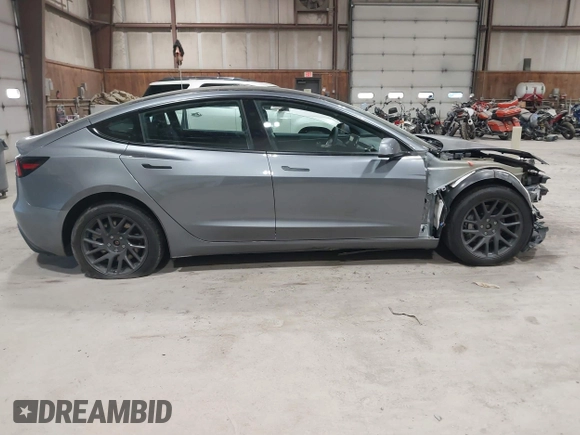 2024 Tesla Model 3 Long Range with VIN 5YJ3E1EB0RF860736, listed as a IAAI auction lot 41966827 with 5,134 mi miles and . Bid and sale history available at DreamBid. Image 14.