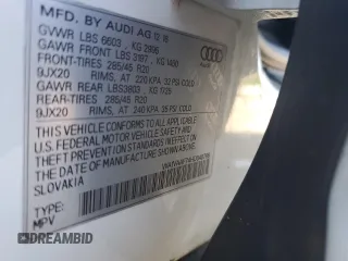 2017 Audi Q7 Prestige with VIN WA1VAAF74HD040786, listed as a Copart auction lot 54548385 with 111,233 mi miles and Salvage title. Bid and sale history available at DreamBid. Image 13.