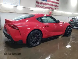 2023 Toyota Supra 3.0 with VIN WZ1DB0G03PW057335, listed as a Copart auction lot 48664395 with 11,108 mi miles and Salvage Title. Bid and sale history available at DreamBid. Image 3.