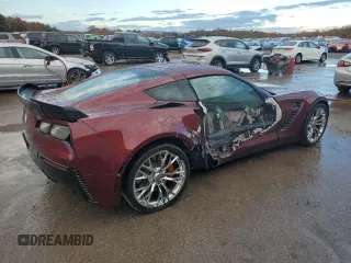 2016 Chevrolet Corvette Z06 2LZ with VIN 1G1YR2D62G5608952, listed as a Copart auction lot 78149904 with 10,528 mi miles and Salvage Title. Bid and sale history available at carsss.com. Image 3.
