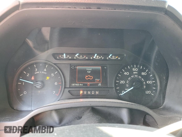 2019 Ford F-150 XL with VIN 1FTEX1EP2KKF20835, listed as a Copart auction lot 70089304 with 87,402 mi miles and Salvage title. Bid and sale history available at DreamBid. Image 9.
