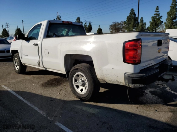 2018 Chevrolet Silverado 1500 LS with VIN 1GCNCNEHXJZ210143, listed as a Copart auction lot 81136304 with 52,197 mi miles and Salvage Title. Bid and sale history available at carsss.com. Image 2.