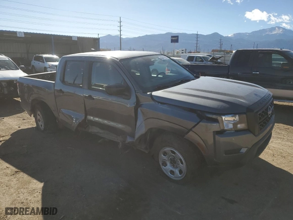 2022 Nissan Frontier S with VIN 1N6ED1EK6NN682724, listed as a Copart auction lot 43447505 with 34,732 mi miles and Salvage Title. Bid and sale history available at carsss.com. Image 4.