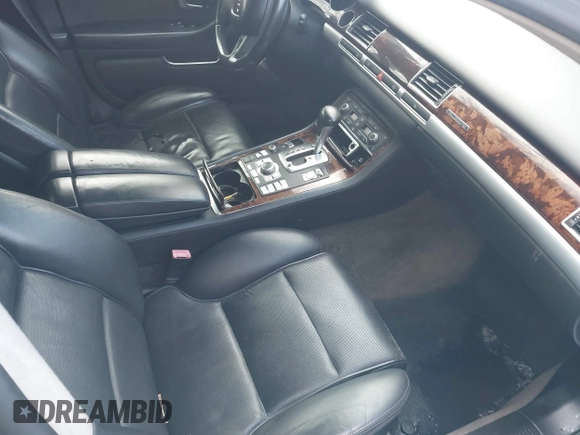 2008 Audi A8 L 4.2L with VIN WAUMV94E98N014228, listed as a IAAI auction lot 41291694 with 177,942 mi miles. Bid and sale history available at carsss.com. Image 5.