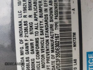 2013 Acura ILX Hybrid z VIN 19VDE3F35DE302167, wystawiony jako Copart lot #70325934 z przebiegiem 93 753 mil mil oraz Szkoda całkowita • Salvage title. Historia ofert i sprzedaży dostępna na DreamBid. Obrazek 15.