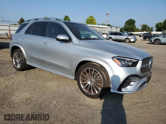 2024 Mercedes-Benz GLE 450 с VIN 4JGFB5KB0RB095236, выставлен на аукционе Copart как лот 59819465 с пробегом 13 970 миль миль и Списание • Salvage title. История ставок и продаж доступна на DreamBid. Изображение 4.
