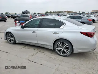 2019 Infiniti Q50 3.0t LUXE with VIN JN1EV7AP4KM511060, listed as a Copart auction lot 51329305 with 48,098 mi miles and Clean Title. Bid and sale history available at carsss.com. Image 2.