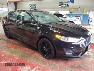 2020 Ford Fusion SE with VIN 3FA6P0HD7LR186076, listed as a Copart auction lot 51582885 with 93,021 mi miles and Salvage Title. Bid and sale history available at DreamBid. Image 4.