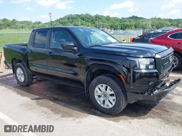 2023 Nissan Frontier SV with VIN 1N6ED1EK9PN640468, listed as a IAAI auction lot 42374631 with 35,447 mi miles and . Bid and sale history available at DreamBid. Image 14.