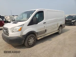 2015 Ford Transit Cargo with VIN 1FTNR1ZM6FKB03203, listed as a Copart auction lot 52717225 with 230,136 mi miles and Salvage title. Bid and sale history available at DreamBid. Image 1.