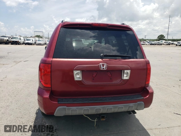 2005 Honda Pilot EX-L z VIN 5FNYF18505B001357, wystawiony jako Copart lot #60452865 z przebiegiem 189 862 mil mil oraz Szkoda całkowita • Salvage title. Historia ofert i sprzedaży dostępna na DreamBid. Obrazek 6.