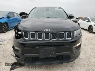 2021 Jeep Compass Sport with VIN 3C4NJCAB9MT510988, listed as a Copart auction lot 51683555 with 48,953 mi miles and Salvage title. Bid and sale history available at DreamBid. Image 5.