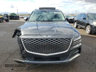 2022 Genesis GV80 with VIN KMUHCESC7NU076679, listed as a Copart auction lot 48827735 with Not Provided miles and Salvage Title. Bid and sale history available at DreamBid. Image 5.