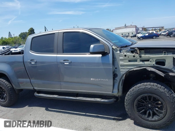 2022 Chevrolet Colorado 4WD Work Truck with VIN 1GCGTBEN2N1148111, listed as a IAAI auction lot 42327481 with 56,506 mi miles and . Bid and sale history available at DreamBid. Image 14.