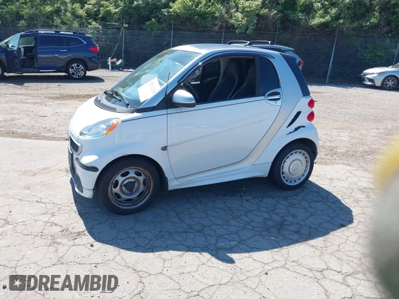 2015 Smart fortwo Passion with VIN WMEEJ3BAXFK810065, listed as a IAAI auction lot 42212154 with 20,553 mi miles and . Bid and sale history available at DreamBid. Image 2.
