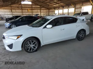 2021 Acura ILX w/Premium Package with VIN 19UDE2F74MA001186, listed as a Copart auction lot 46183575 with 30,062 mi miles and Salvage Title. Bid and sale history available at carsss.com. Image 1.