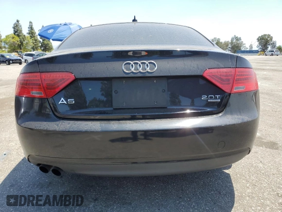 2013 Audi A5 Premium Plus z VIN WAULFAFR0DA075964, wystawiony jako Copart lot #59235915 z przebiegiem 97 553 mil mil oraz Szkoda całkowita • Salvage title. Historia ofert i sprzedaży dostępna na DreamBid. Obrazek 6.