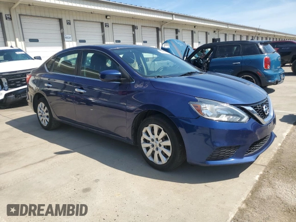 2017 Nissan Sentra SV with VIN 3N1AB7APXHY263216, listed as a Copart auction lot 54137725 with 247,613 mi miles and Clean Title. Bid and sale history available at carsss.com. Image 4.