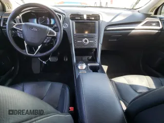 2018 Ford Fusion Hybrid Titanium with VIN 3FA6P0RU6JR155543, listed as a Copart auction lot 46081033 with 76,466 mi miles. Bid and sale history available at carsss.com. Image 8.