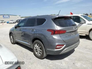 2019 Hyundai Santa Fe SE with VIN 5NMS23AD3KH085358, listed as a Copart auction lot 49847385 with 163,247 mi miles and Clean Title. Bid and sale history available at carsss.com. Image 2.