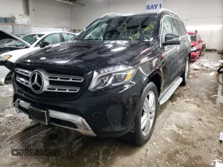 2017 Mercedes-Benz GLS 450 with VIN 4JGDF6EE5HA899091, listed as a Copart auction lot 38212164 with 64,558 mi miles and . Bid and sale history available at DreamBid. Image 1.