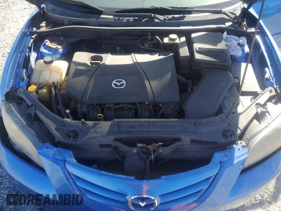 2005 Mazda 3 s with VIN JM1BK323651235631, listed as a Copart auction lot 47017205 with Not Provided miles and Salvage Title. Bid and sale history available at carsss.com. Image 12.