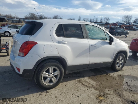 2020 Chevrolet Trax LS with VIN 3GNCJKSB1LL288971, listed as a Copart auction lot 46779195 with 113,922 mi miles and Salvage Title. Bid and sale history available at carsss.com. Image 3.