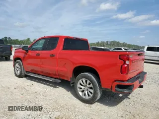 2021 Chevrolet Silverado 1500 Custom with VIN 1GCRWBEK2MZ296829, listed as a Copart auction lot 52145575 with 96,109 mi miles and Salvage Title. Bid and sale history available at DreamBid. Image 2.