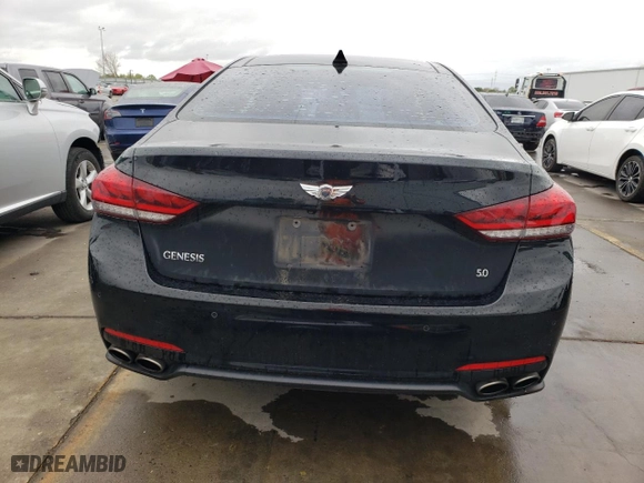 2015 Hyundai Genesis 5.0L with VIN KMHGN4JFXFU027861, listed as a Copart auction lot 51338245 with 175,331 mi miles and Salvage Title. Bid and sale history available at carsss.com. Image 6.
