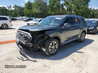 2022 Hyundai Palisade SEL z VIN KM8R24HE2NU472785, wystawiony jako Copart lot #53363865 z przebiegiem 46 150 mil mil oraz Szkoda całkowita • Salvage title. Historia ofert i sprzedaży dostępna na DreamBid. Obrazek 1.