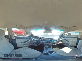 2014 Kia Optima LX with VIN KNAGM4A70E5454889, listed as a Copart auction lot 53549595 with 128,780 mi miles and Salvage title. Bid and sale history available at DreamBid. Image 14.