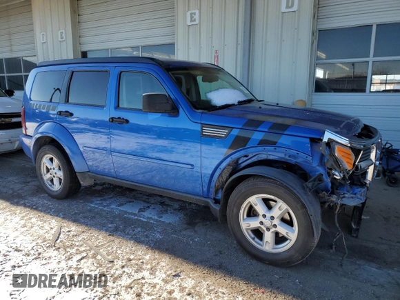 2007 Dodge Nitro SLT with VIN 1D8GU58K37W720312, listed as a Copart auction lot 41369435 with 179,711 mi miles and Salvage Title. Bid and sale history available at carsss.com. Image 4.